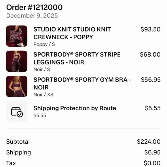 SET Active Plum Striped Knit Sweater set - Picture 6 of 6